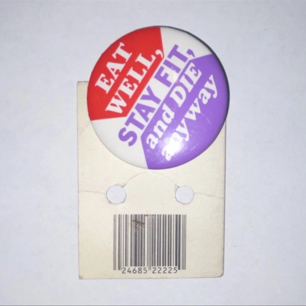 Kaplan Red and Purple Button